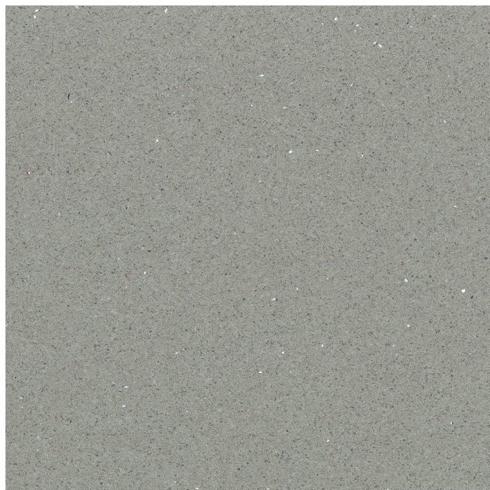 quartz countertop - grey crystal.